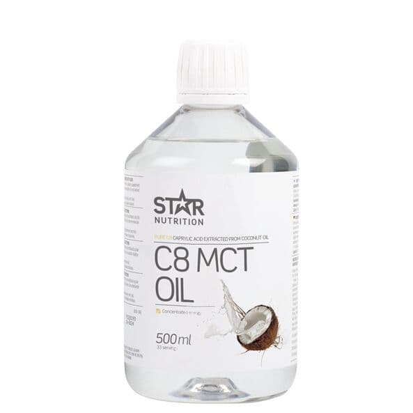 Star Nutrition C8 MCT Olie, 500 ml