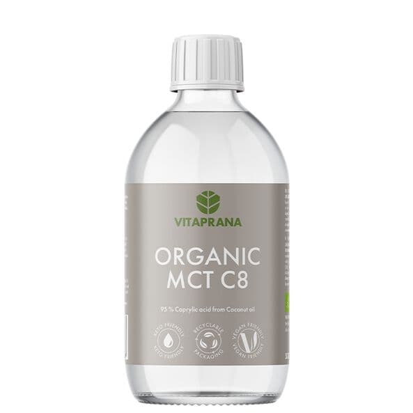 Vitaprana Økologisk MCT Olie C8, 500 ml
