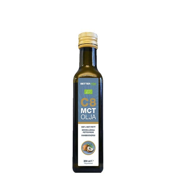 Better You Økologisk C8 MCT Olja, 250 ml