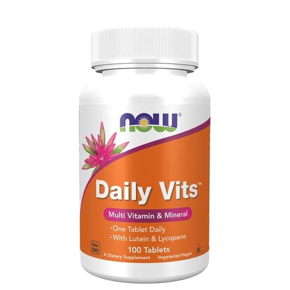 Now Foods Multivitamin, 100 tabletter
