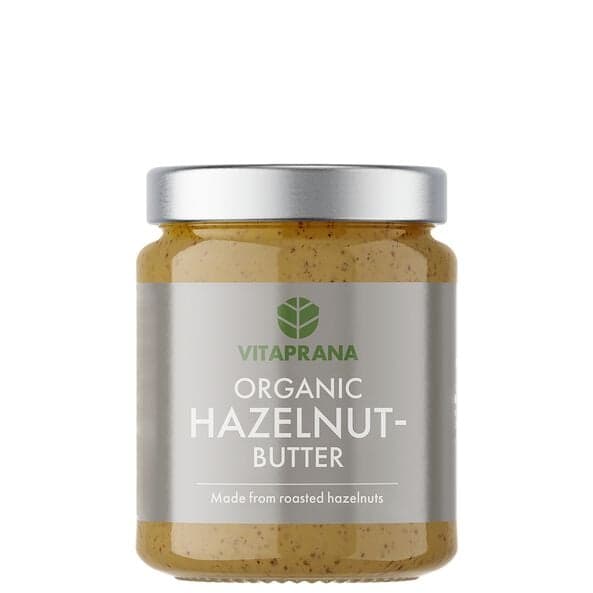 Vitaprana Økologisk rå hasselnøddesmør, 250 g