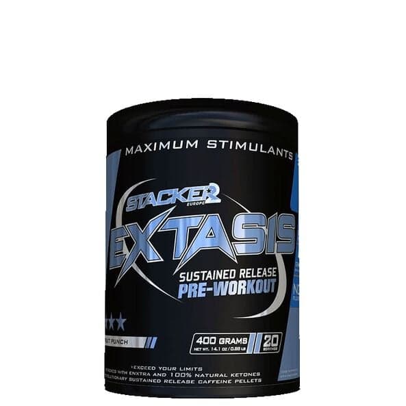 Stacker2 Extasis Pre Workout, 20 portioner