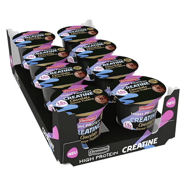 Ehrmann High Protein Creatine Pudding, 8 x 230 g