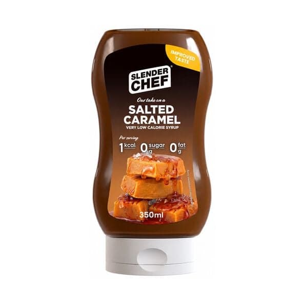 Slender Chef Sød Sauce, 350 ml, Salted Caramel