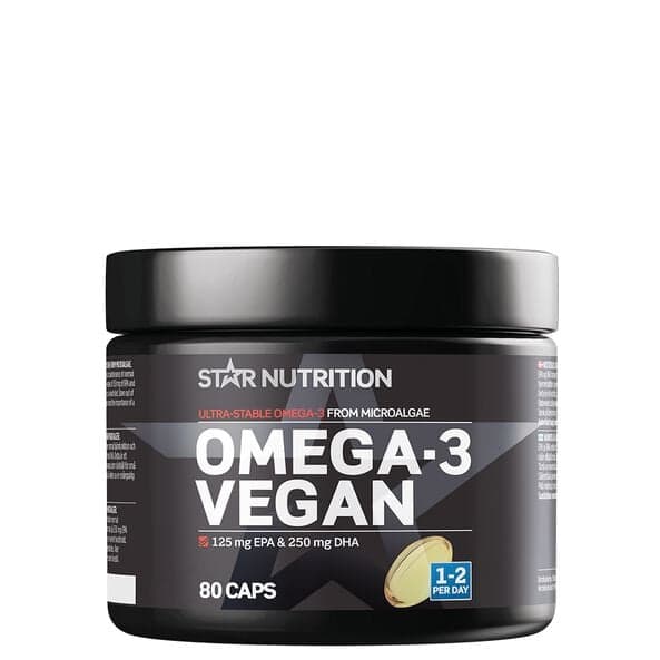 Star Nutrition Ultimate Omega-3 Vegan, 80 kapsler