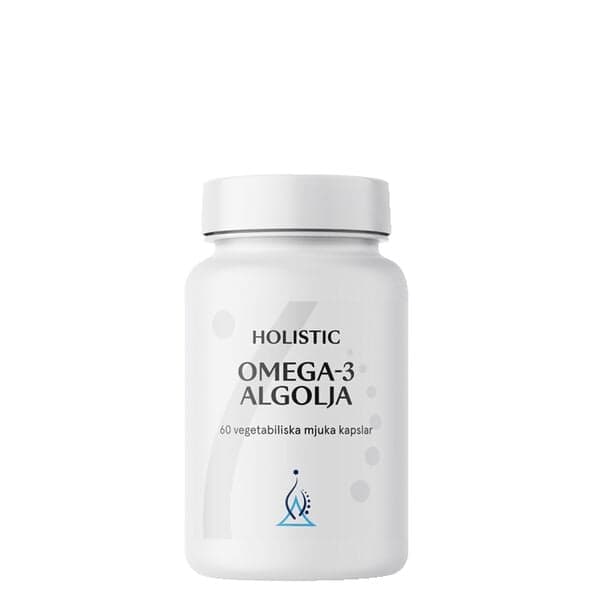 Holistic Omega-3 Algolie, 60 kapsler