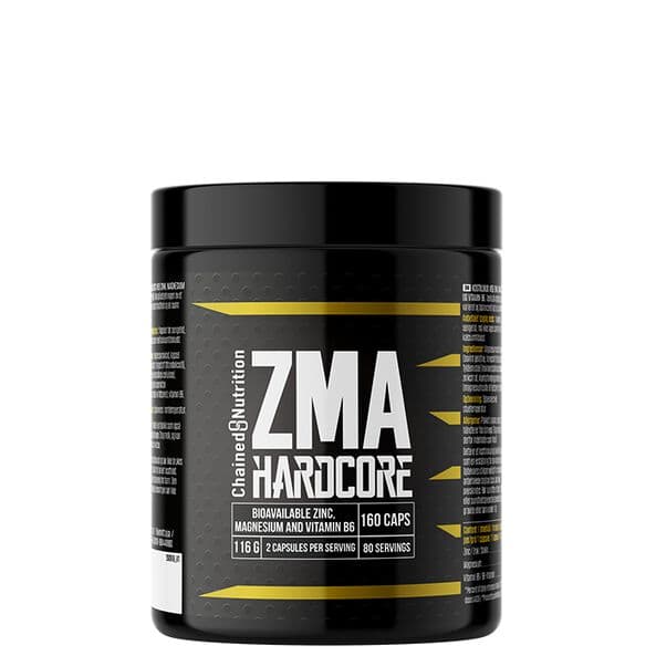 Chained Nutrition ZMA Hardcore, 160 kapsler
