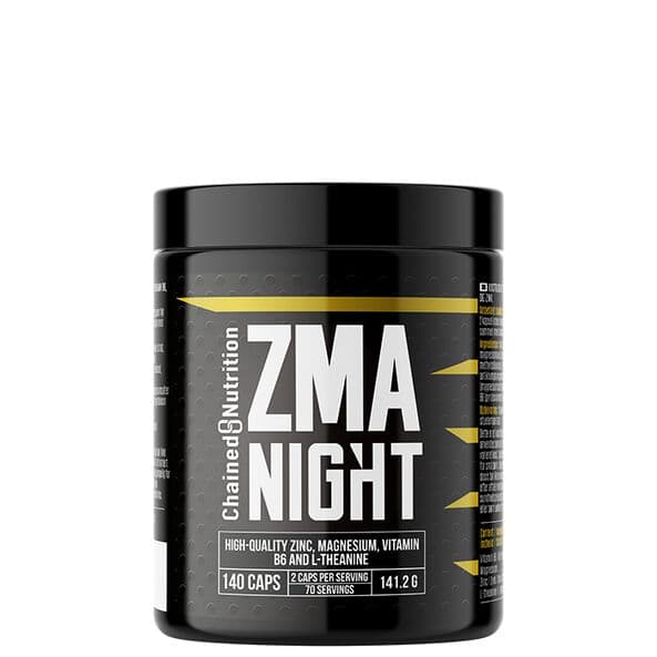 Chained Nutrition ZMA Night, 140 kapsler