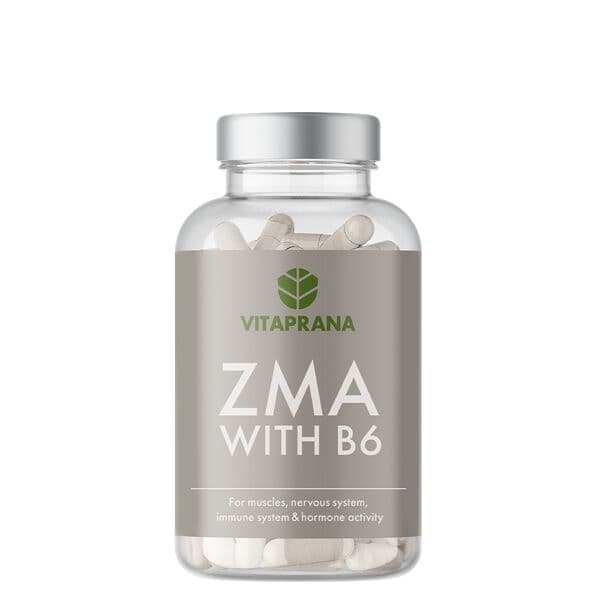 Vitaprana ZMA med B6, 100 kapsler